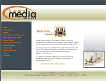 Tablet Screenshot of homemediadesigns.com